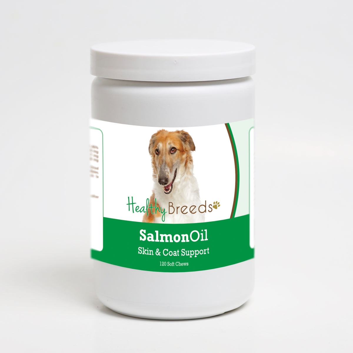 192959018493 Borzois Salmon Oil Soft Chews - 120 Count