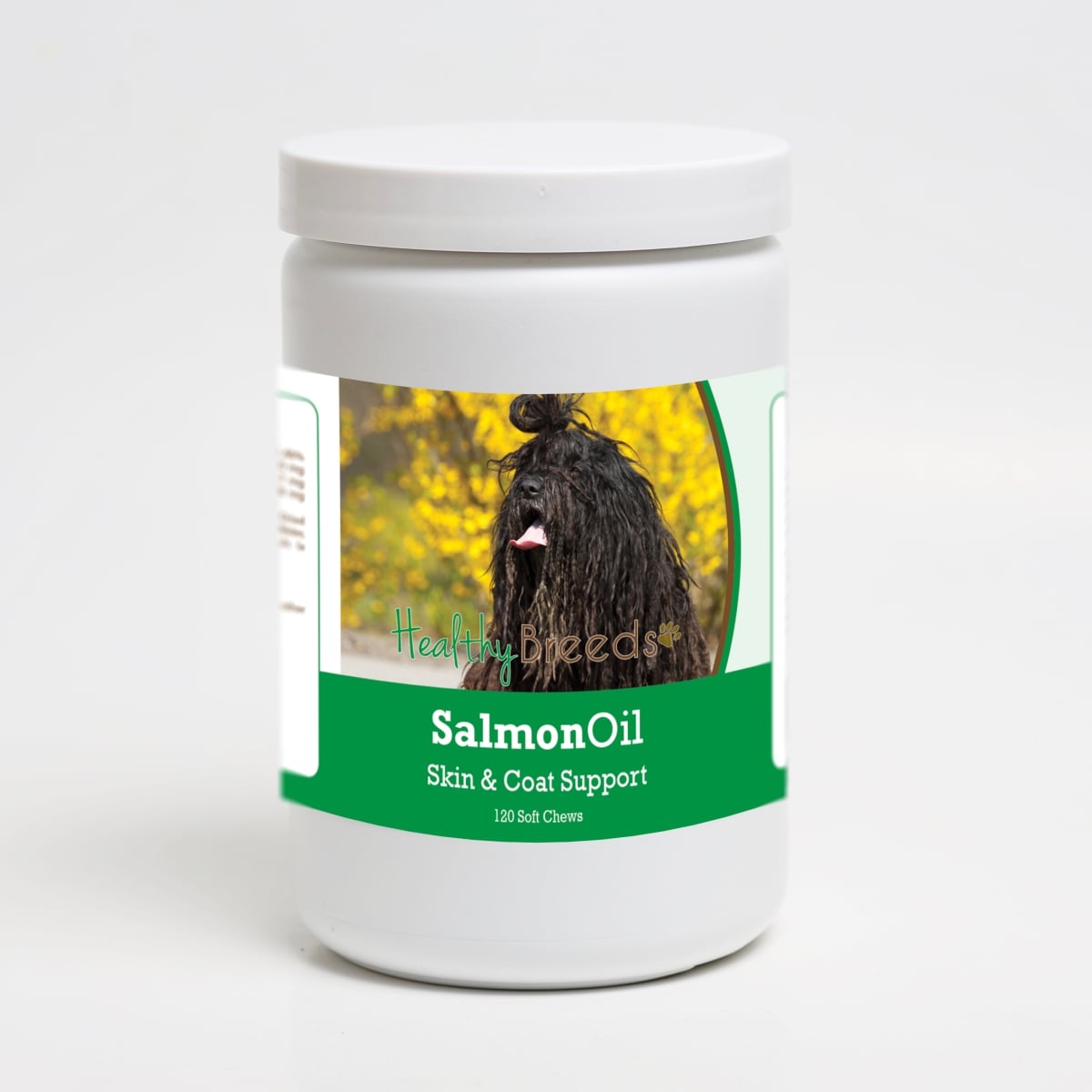 192959018523 Bergamasco Salmon Oil Soft Chews - 120 Count