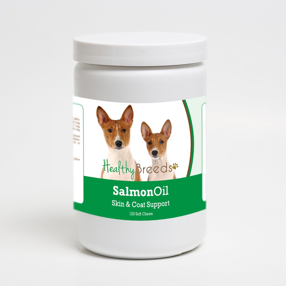 192959018561 Basenji Salmon Oil Soft Chews - 120 Count