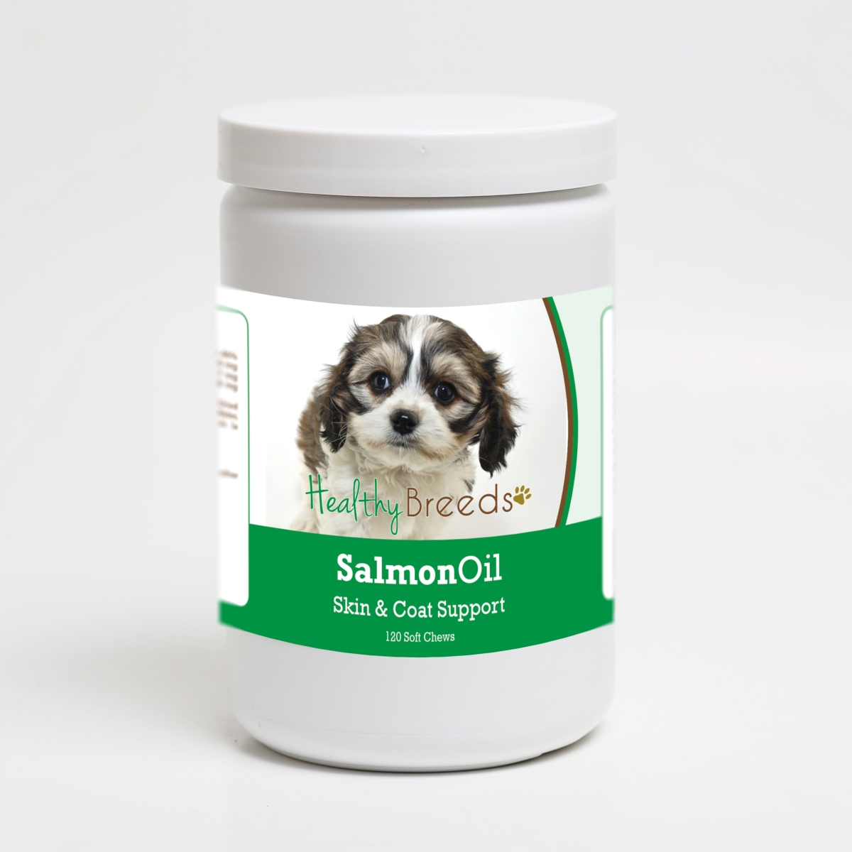 192959018646 Cavachon Salmon Oil Soft Chews - 120 Count
