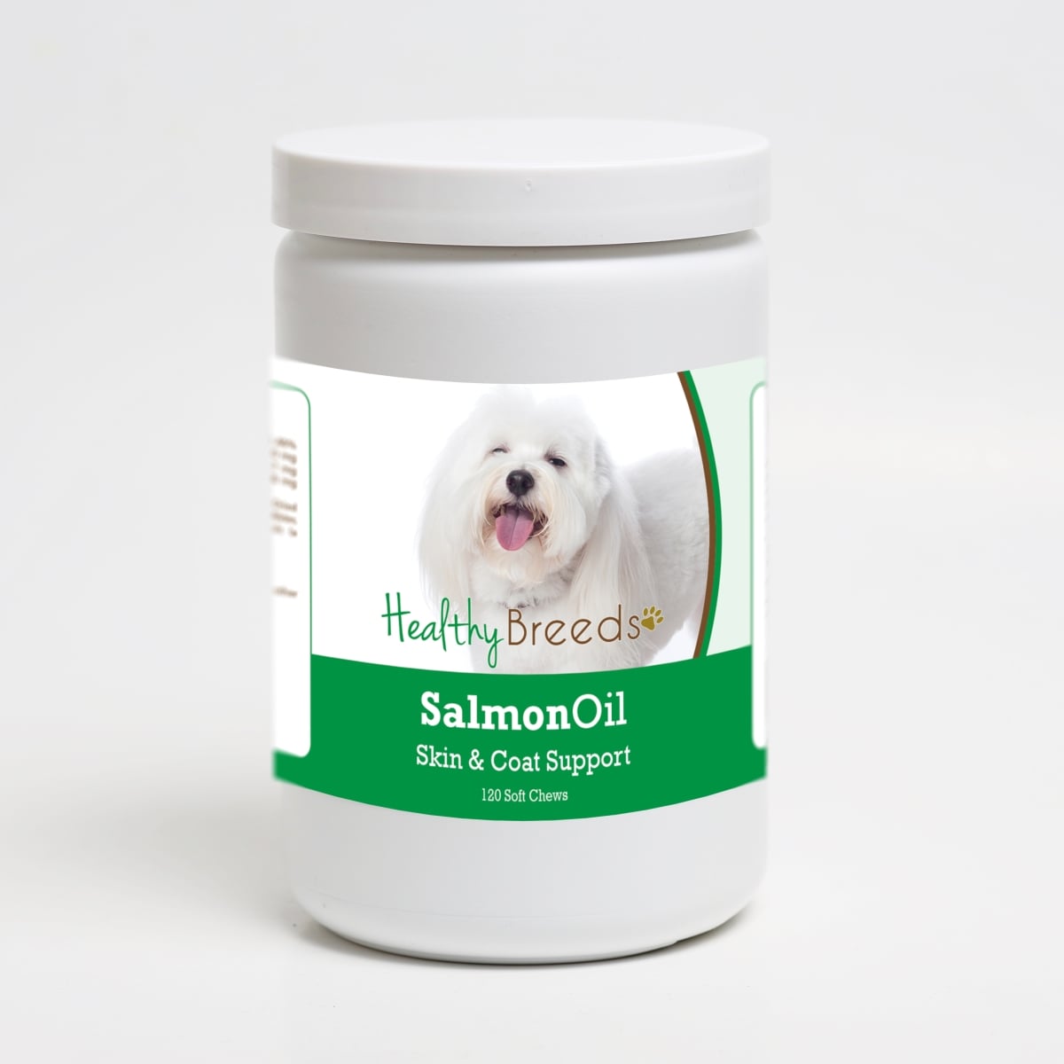 192959018776 Coton de Tulear Salmon Oil Soft Chews - 120 Count