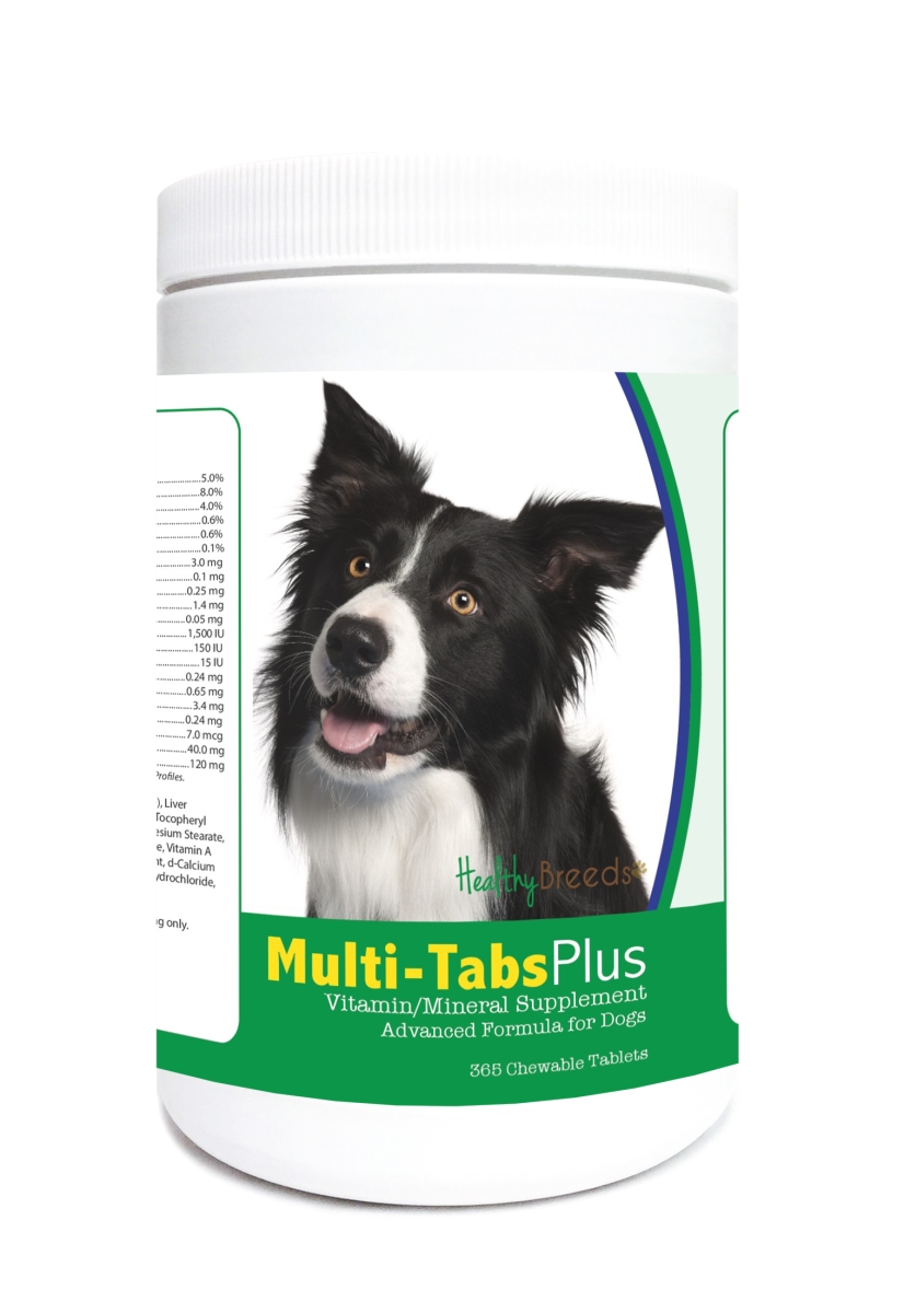 840235121817 Border Collie Multi-Tabs Plus Chewable Tablets - 365 Count