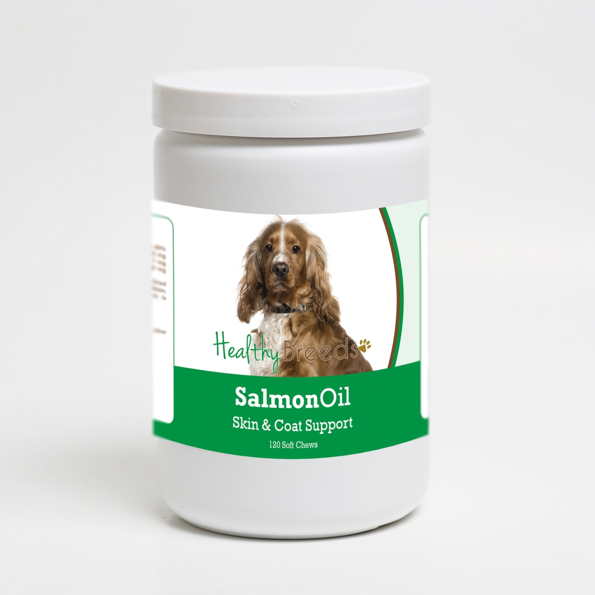 192959018936 English Cocker Spaniel Salmon Oil Soft Chews - 120 Count