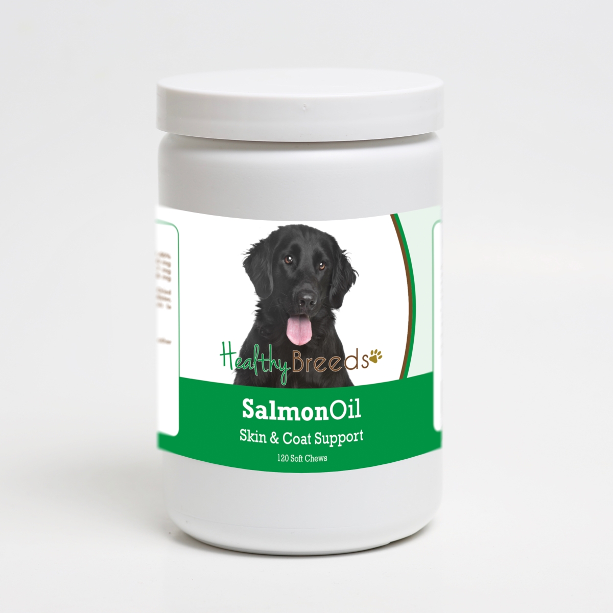 192959019049 Flat Coated Retriever Salmon Oil Soft Chews - 120 Count