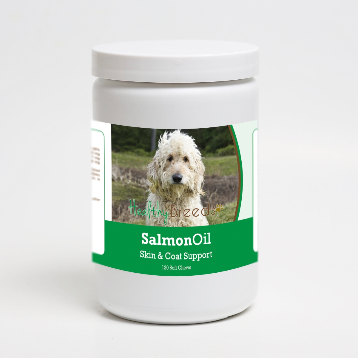 192959019063 Goldendoodle Salmon Oil Soft Chews - 120 Count