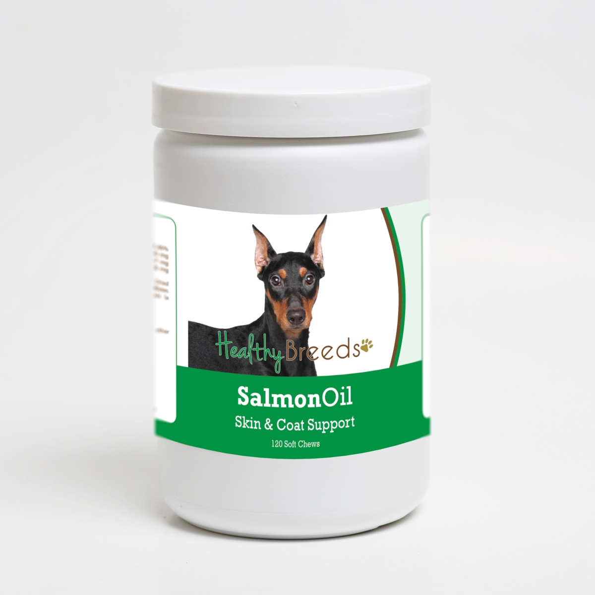 192959019087 German Pinscher Salmon Oil Soft Chews - 120 Count