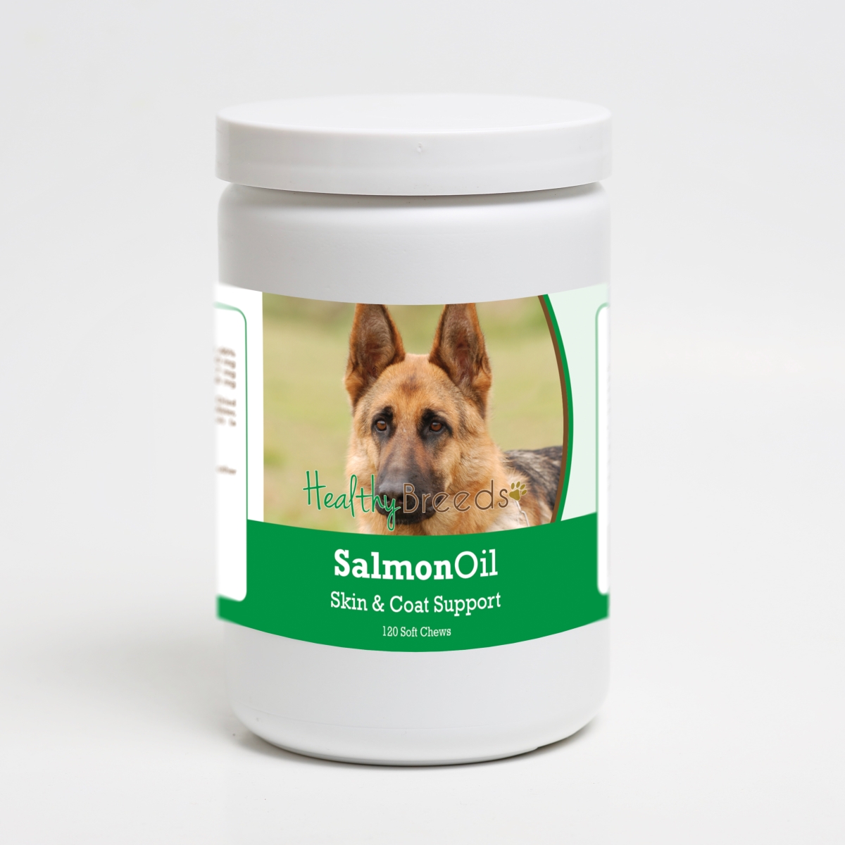 192959019124 German Shepherd Salmon Oil Soft Chews - 120 Count