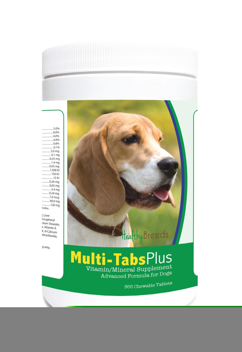840235121862 Beagle Multi-Tabs Plus Chewable Tablets - 365 Count