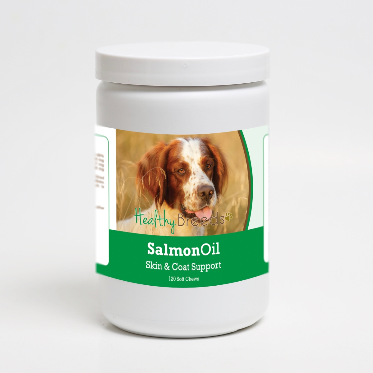 192959019247 Irish Red & White Setter Salmon Oil Soft Chews - 120 Count
