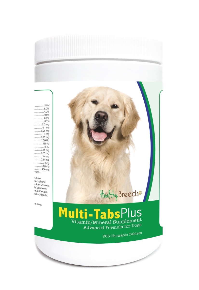 840235121879 Golden Retriever Multi-Tabs Plus Chewable Tablets - 365 Count