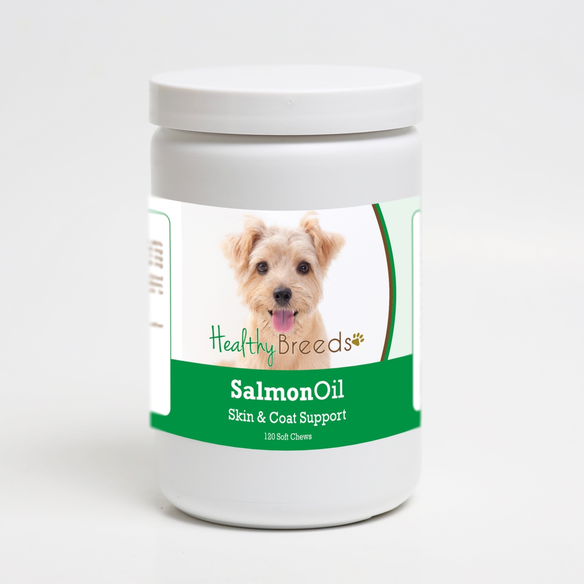 192959019599 Norfolk Terrier Salmon Oil Soft Chews - 120 Count