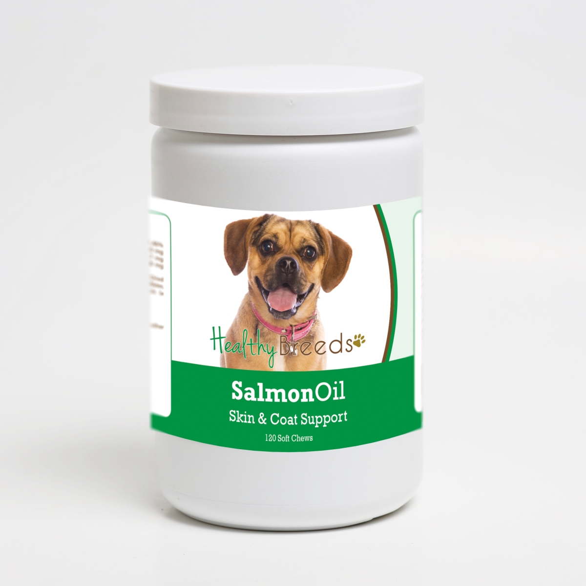 192959019797 Puggle Salmon Oil Soft Chews - 120 Count