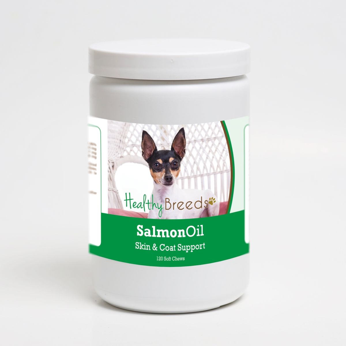192959020175 Toy Fox Terrier Salmon Oil Soft Chews - 120 Count