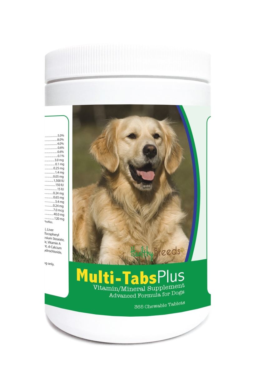 840235121992 Golden Retriever Multi-Tabs Plus Chewable Tablets - 365 Count