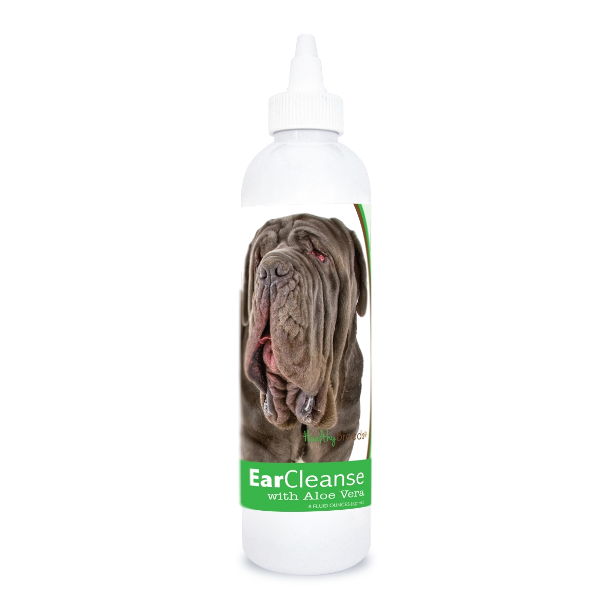 Picture of Healthy Breeds 840235196778 8 oz Neapolitan Mastiff Ear Cleanse with Aloe Vera Cucumber Melon
