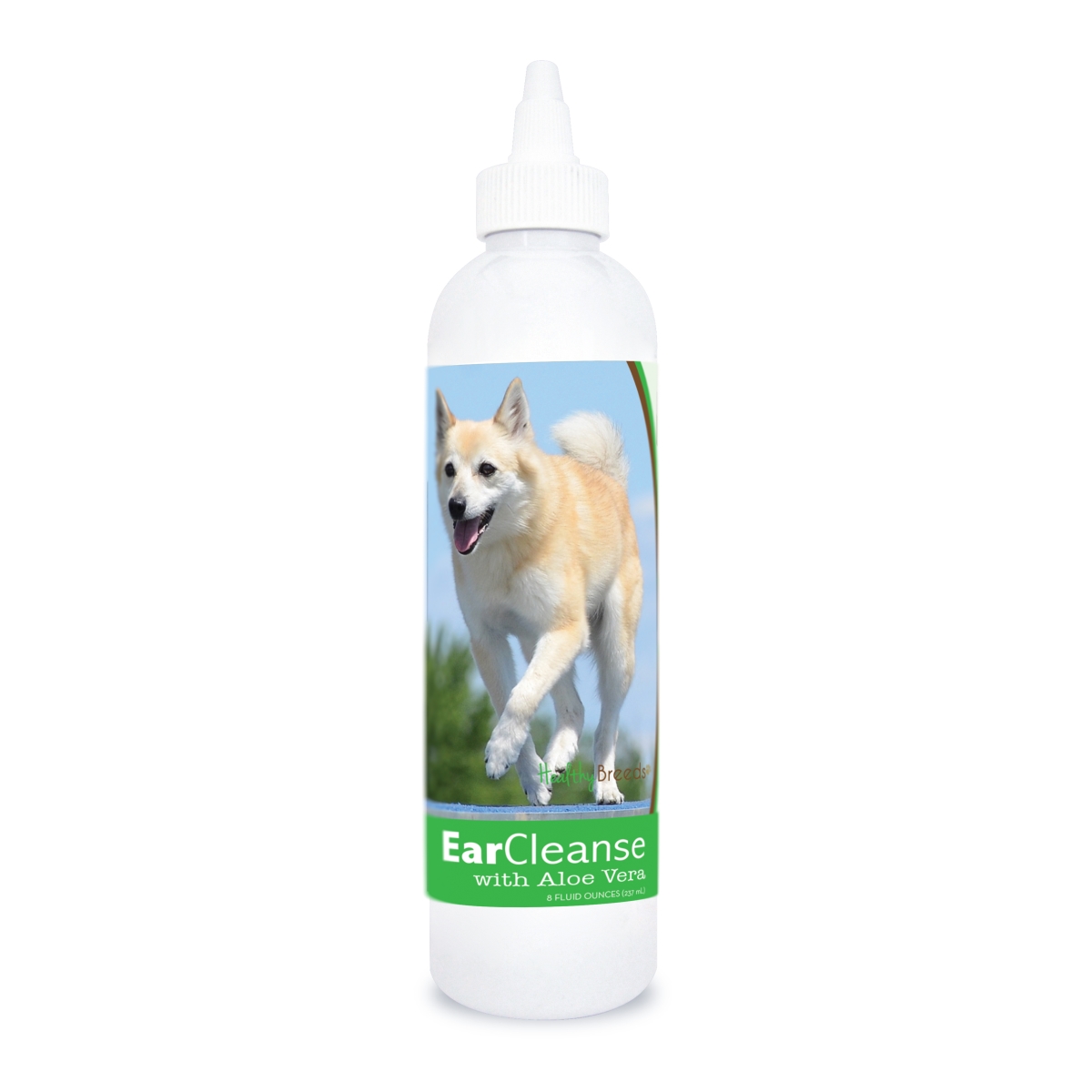 Picture of Healthy Breeds 840235196808 8 oz Norwegian Buhund Ear Cleanse with Aloe Vera Cucumber Melon