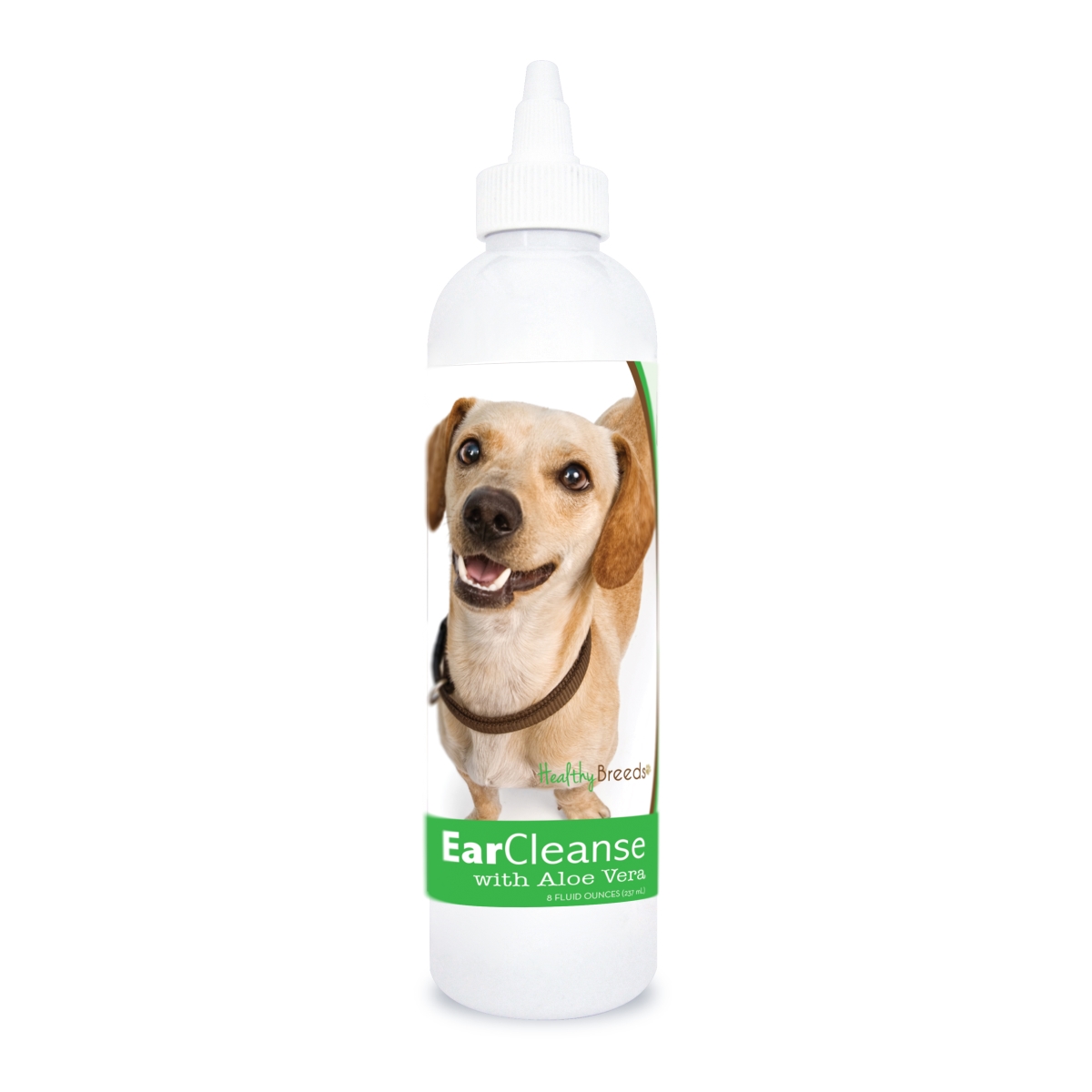 Picture of Healthy Breeds 840235196846 8 oz Chiweenie Ear Cleanse with Aloe Vera Cucumber Melon