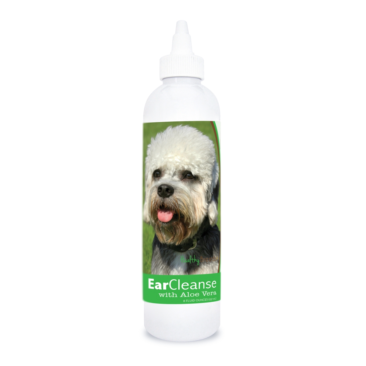 Picture of Healthy Breeds 840235196907 8 oz Dandie Dinmont Terrier Ear Cleanse with Aloe Vera Cucumber Melon