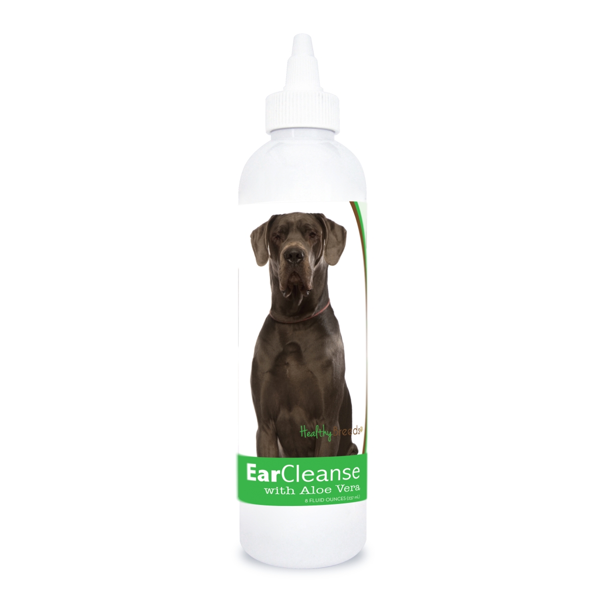 Picture of Healthy Breeds 840235196983 8 oz Great Dane Ear Cleanse with Aloe Vera Cucumber Melon