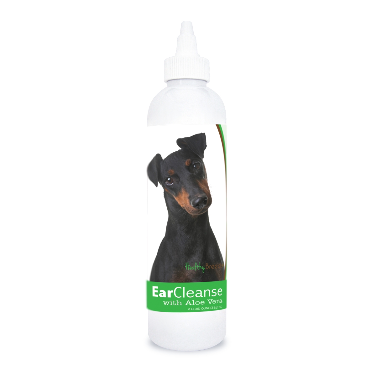 Picture of Healthy Breeds 840235196990 8 oz Manchester Terrier Ear Cleanse with Aloe Vera Cucumber Melon