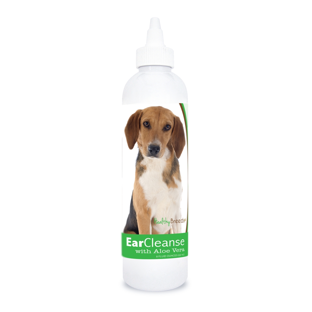 Picture of Healthy Breeds 840235197096 8 oz Harrier Ear Cleanse with Aloe Vera Cucumber Melon