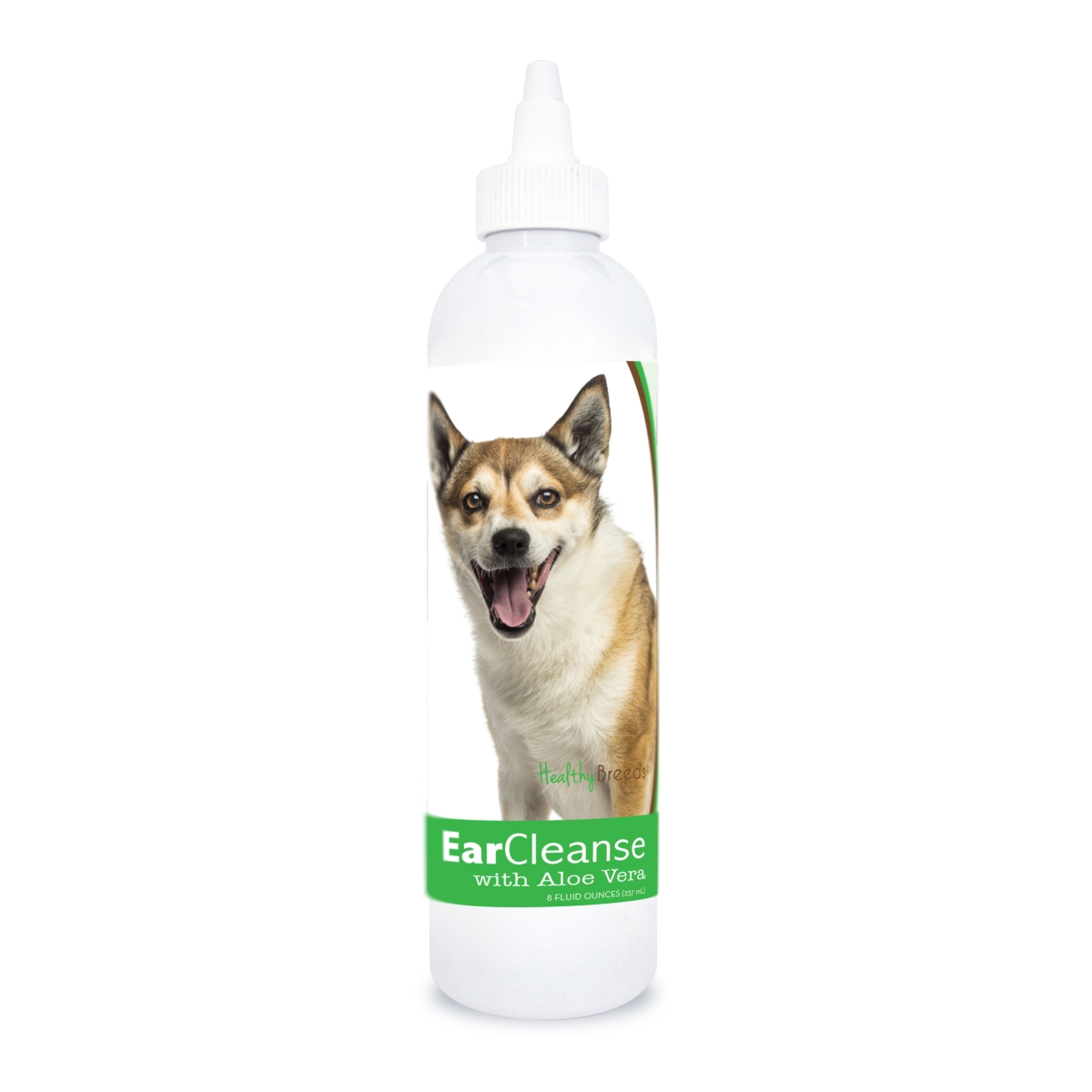 Picture of Healthy Breeds 840235197119 8 oz Norwegian Lundehund Ear Cleanse with Aloe Vera Cucumber Melon