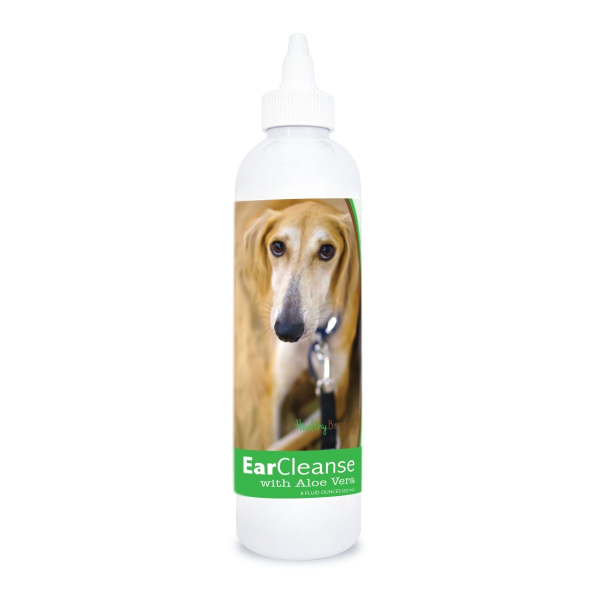 Picture of Healthy Breeds 840235197140 8 oz Sloughi Ear Cleanse with Aloe Vera Cucumber Melon
