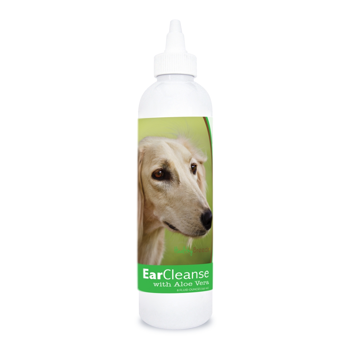 Picture of Healthy Breeds 840235197201 8 oz Saluki Ear Cleanse with Aloe Vera Cucumber Melon