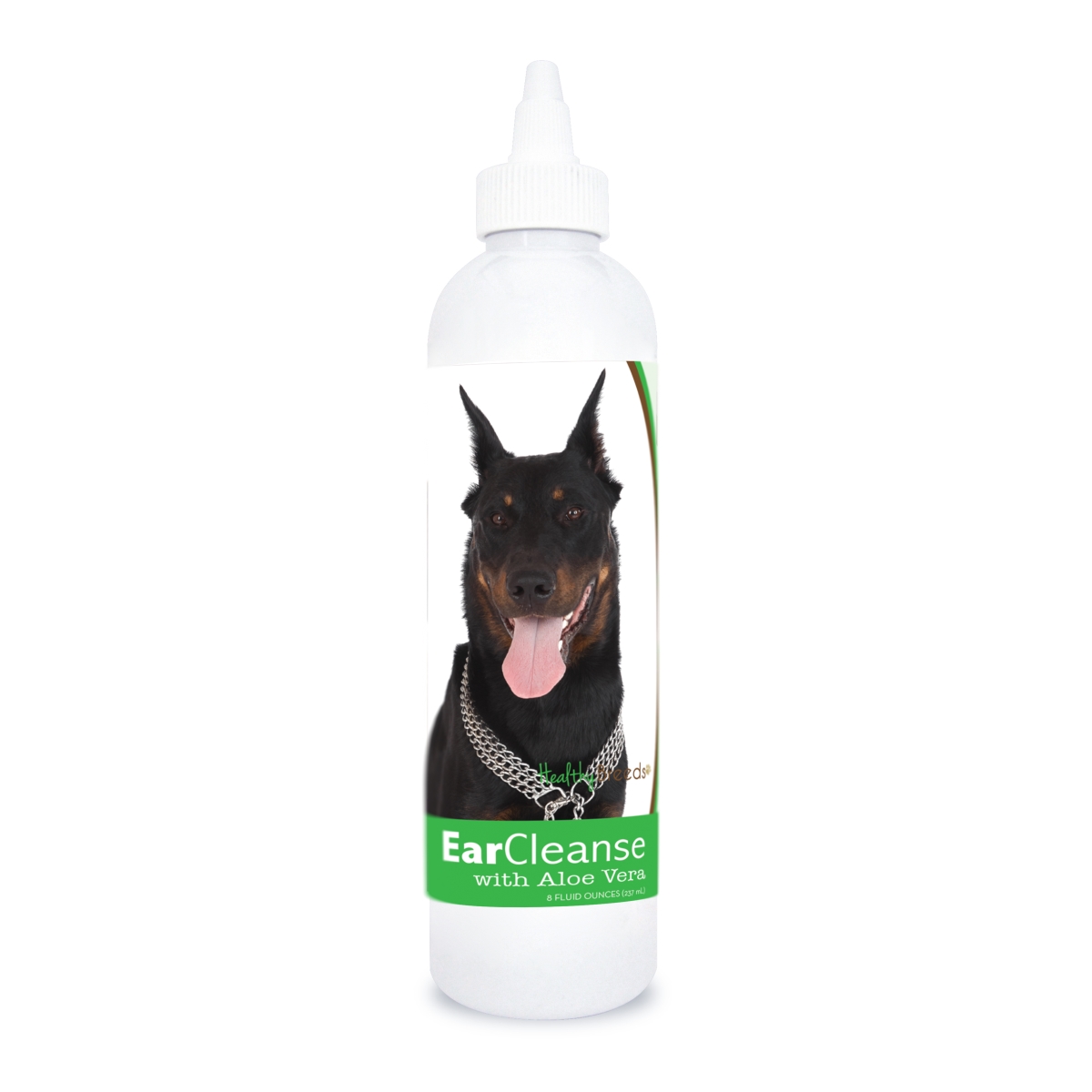 Picture of Healthy Breeds 840235197225 8 oz Beauceron Ear Cleanse with Aloe Vera Cucumber Melon