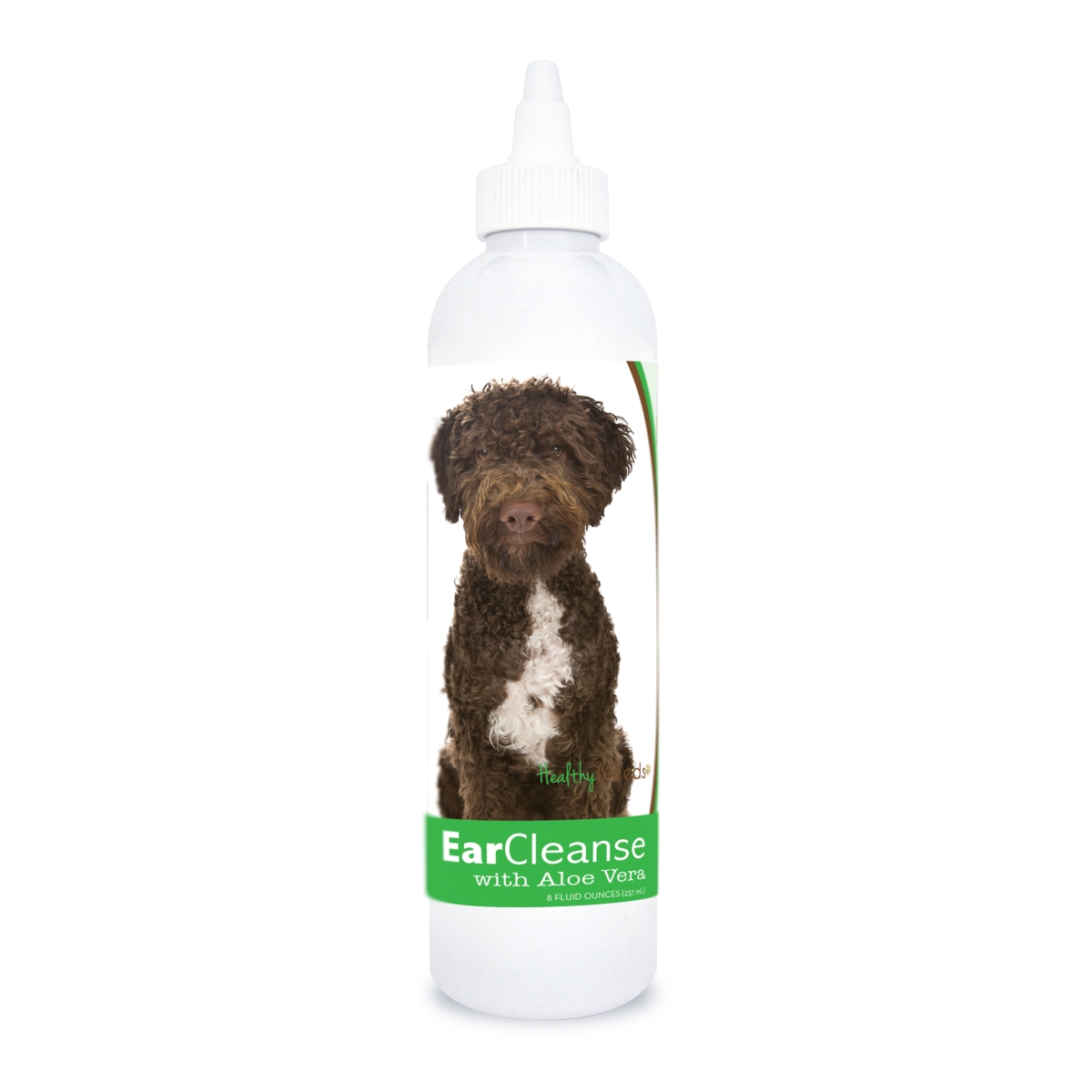 Picture of Healthy Breeds 840235197317 8 oz Lagotti Romagnoli Ear Cleanse with Aloe Vera Cucumber Melon