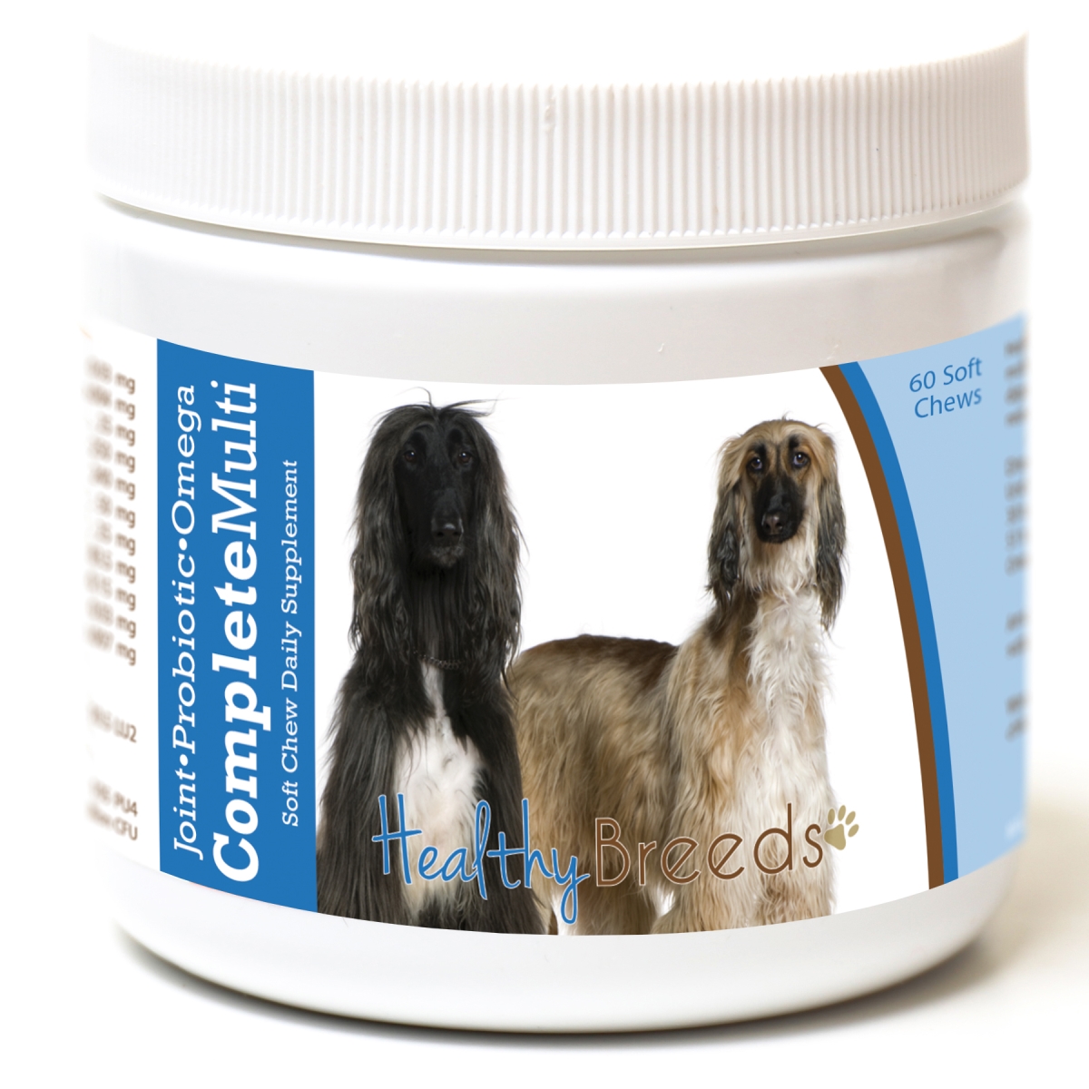 Picture of Healthy Breeds 192959007183 Afghan Hound All in One Multivitamin Soft Chew - 60 Count