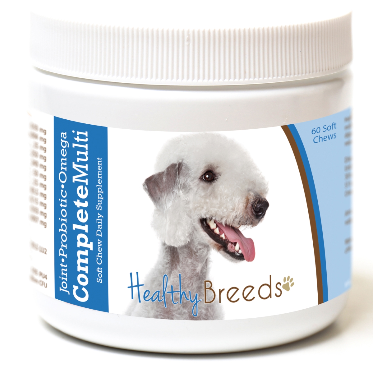 Picture of Healthy Breeds 192959007367 Bedlington Terrier All in One Multivitamin Soft Chew - 60 Count