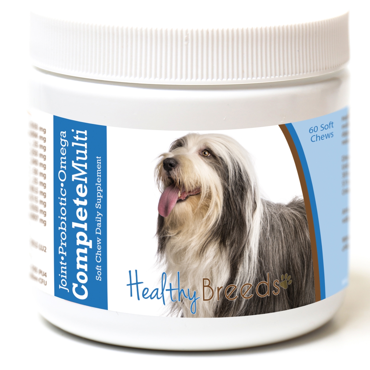 Picture of Healthy Breeds 192959007381 Bearded Collie All in One Multivitamin Soft Chew - 60 Count