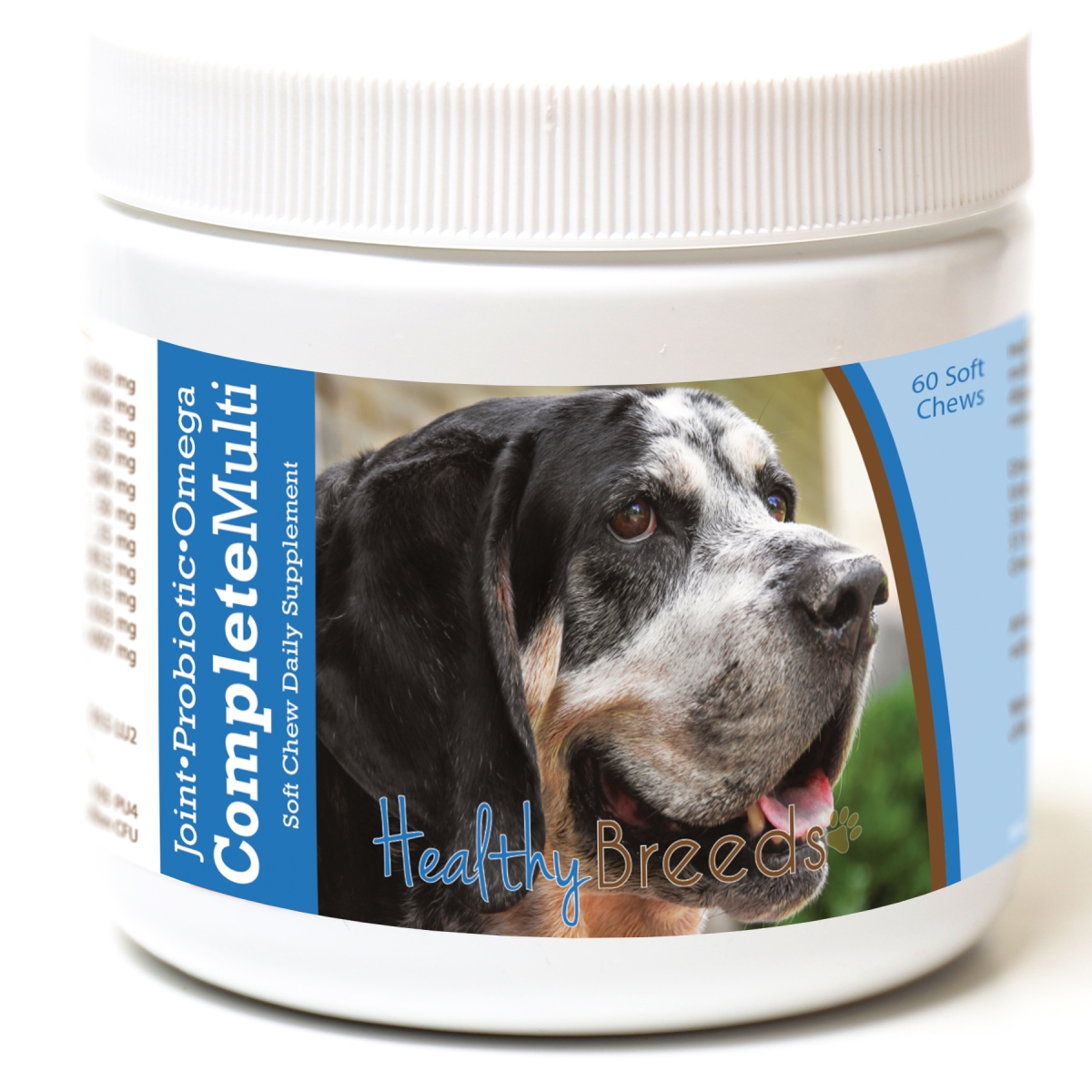 Picture of Healthy Breeds 192959007466 Bluetick Coonhound All in One Multivitamin Soft Chew - 60 Count