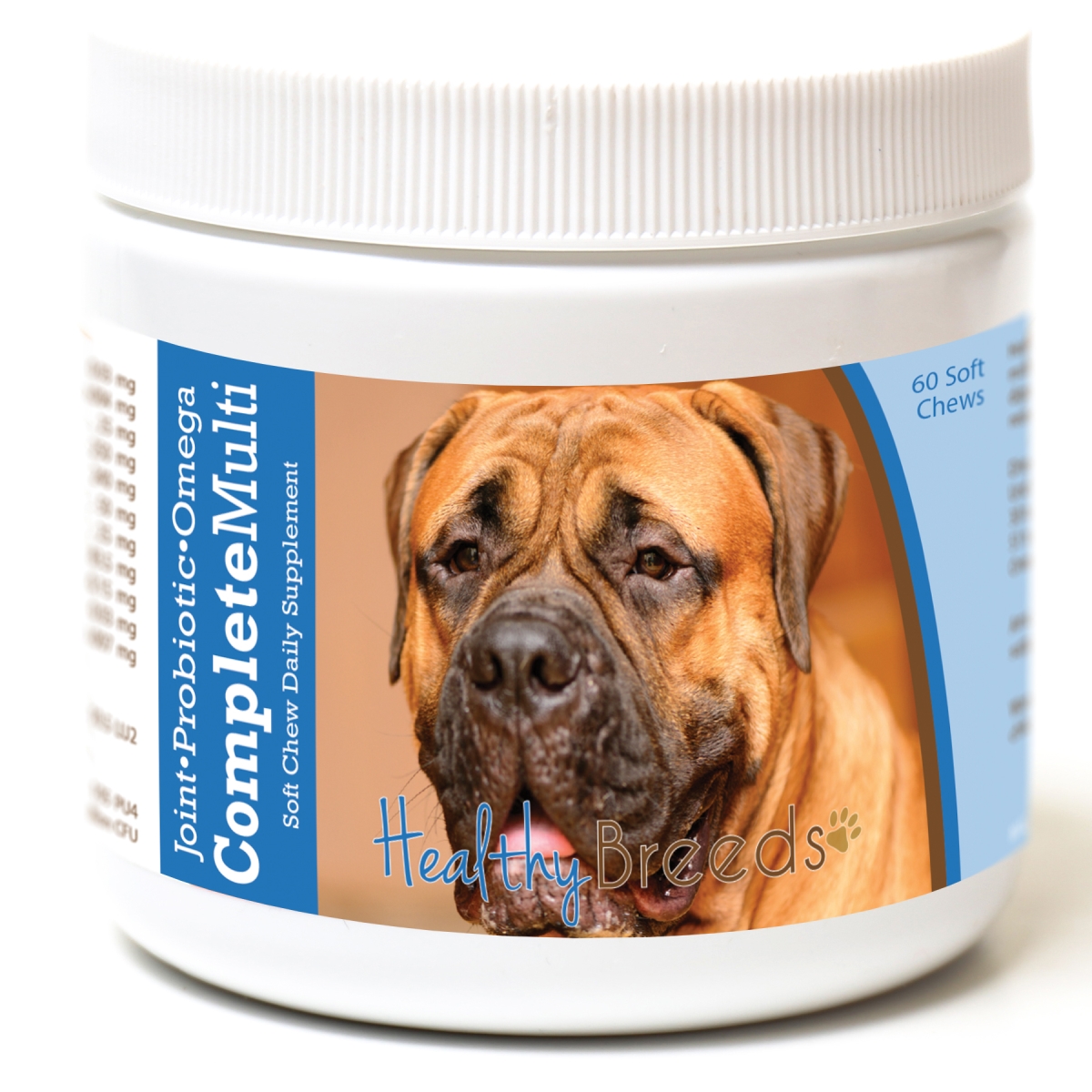 Picture of Healthy Breeds 192959007473 Bullmastiff All in One Multivitamin Soft Chew - 60 Count