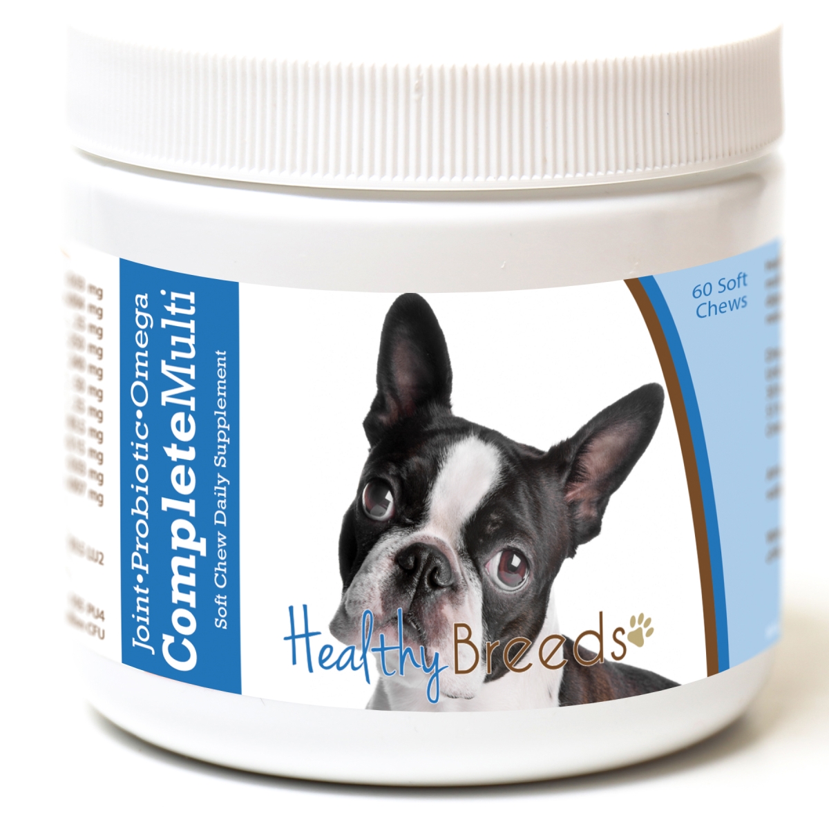 Picture of Healthy Breeds 192959007572 Boston Terrier All in One Multivitamin Soft Chew - 60 Count
