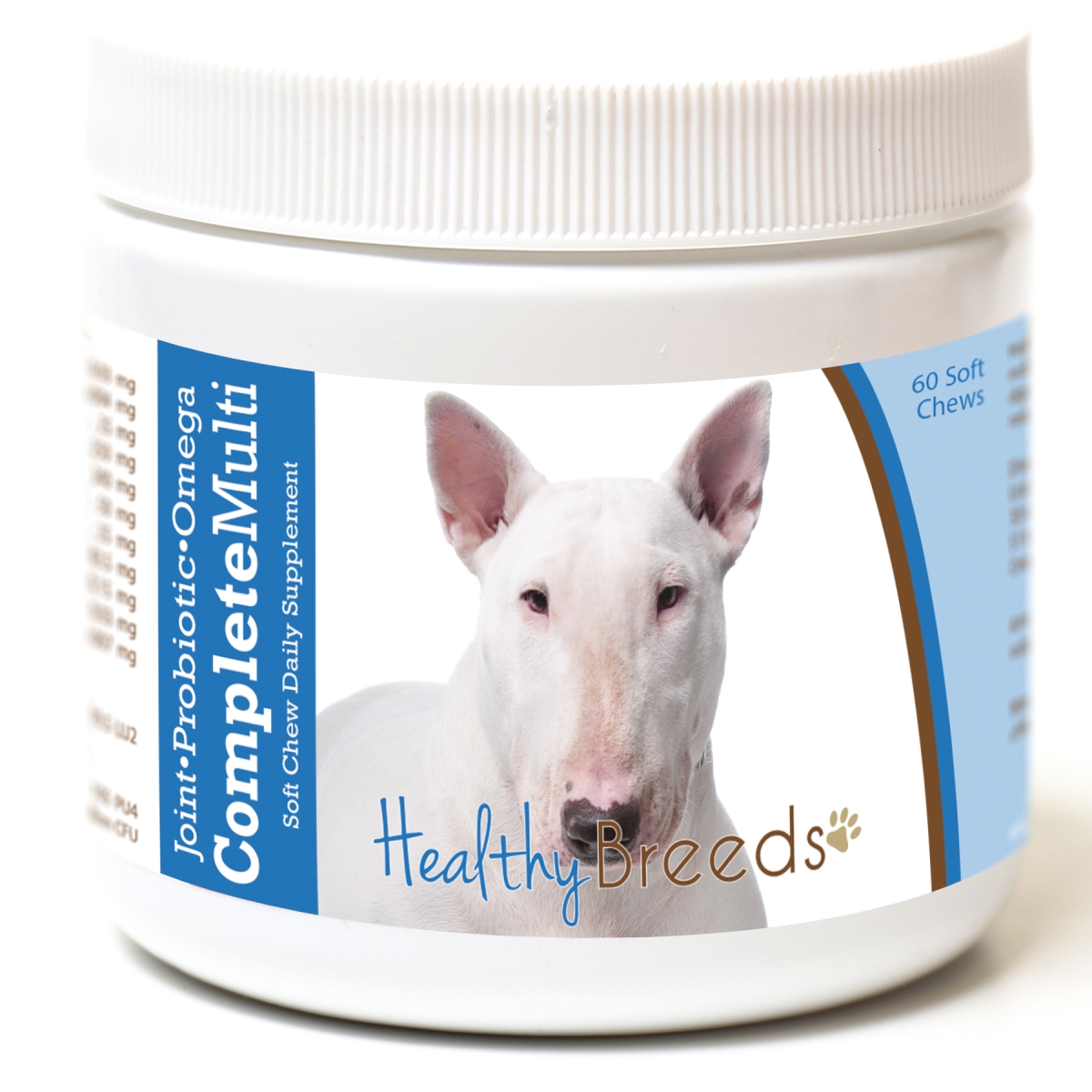 Picture of Healthy Breeds 192959007596 Bull Terrier All in One Multivitamin Soft Chew - 60 Count