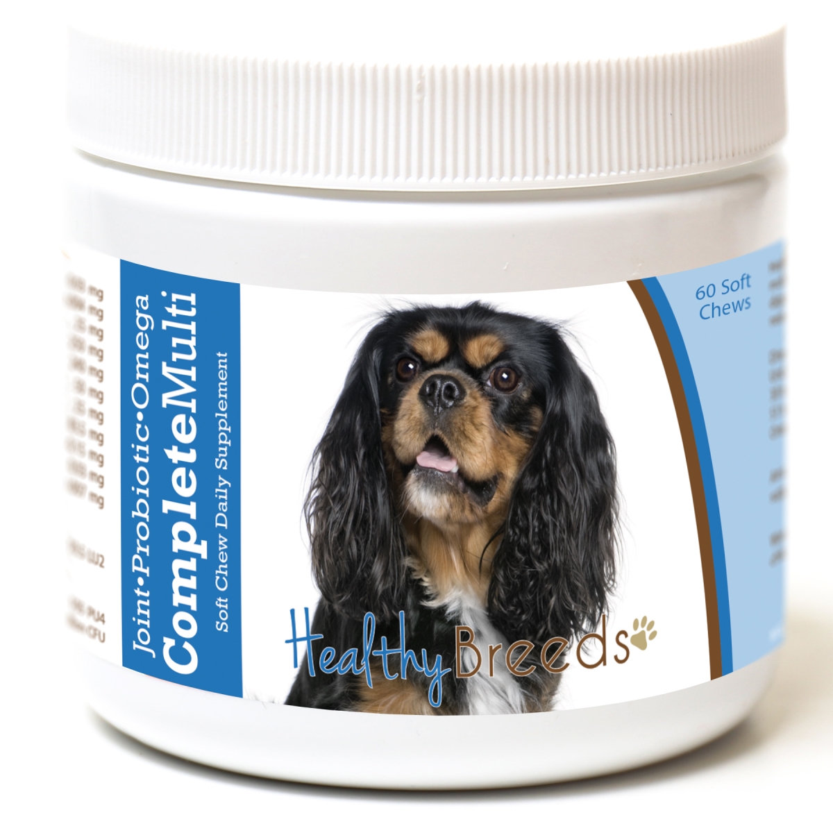Picture of Healthy Breeds 192959007657 Cavalier King Charles Spaniel All in One Multivitamin Soft Chew - 60 Count
