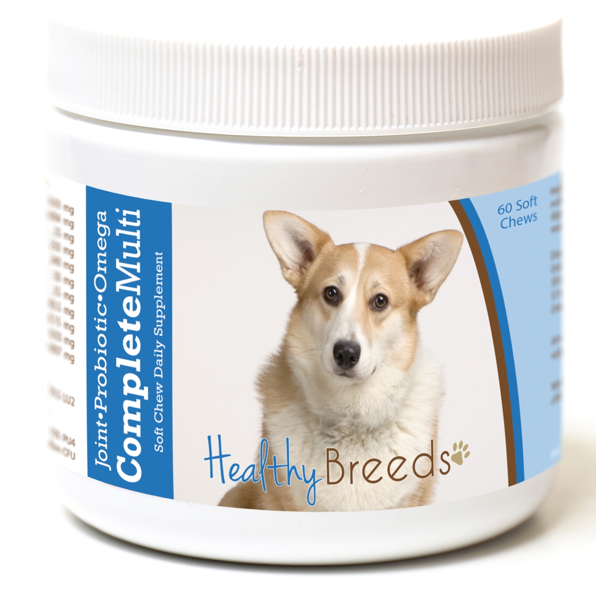 Picture of Healthy Breeds 192959007688 Cardigan Welsh Corgi All in One Multivitamin Soft Chew - 60 Count