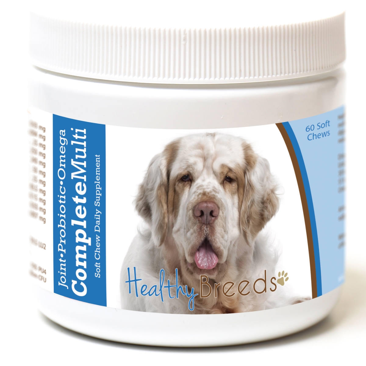 Picture of Healthy Breeds 192959007756 Clumber Spaniel All in One Multivitamin Soft Chew - 60 Count