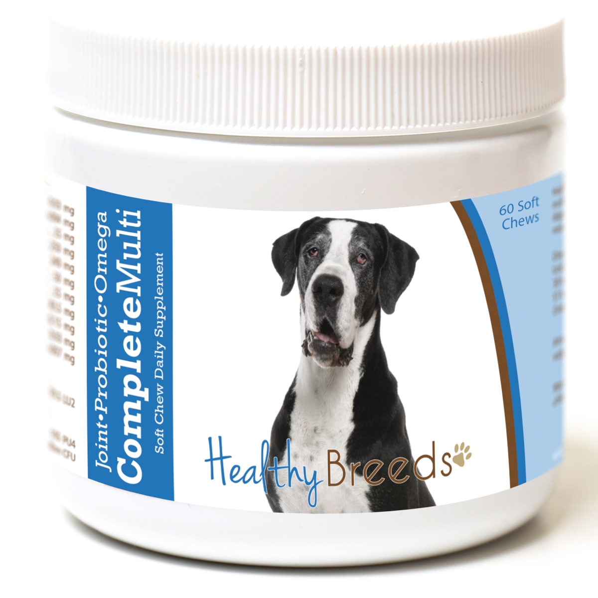 Picture of Healthy Breeds 192959007886 Great Dane All in One Multivitamin Soft Chew - 60 Count