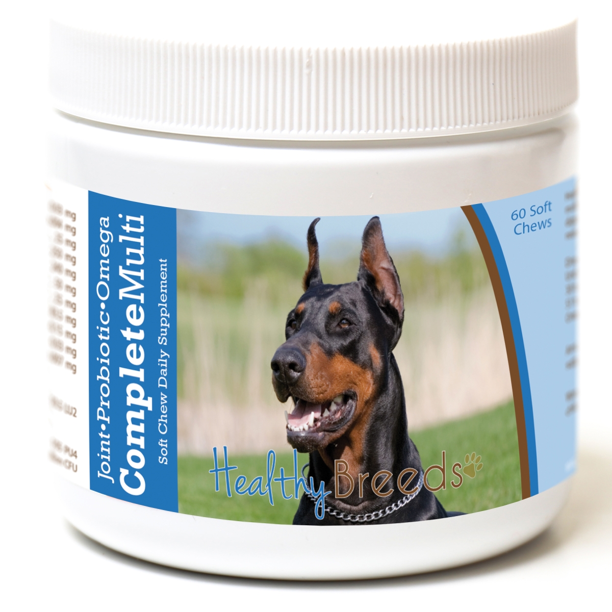 Picture of Healthy Breeds 192959007916 Doberman Pinscher All in One Multivitamin Soft Chew - 60 Count