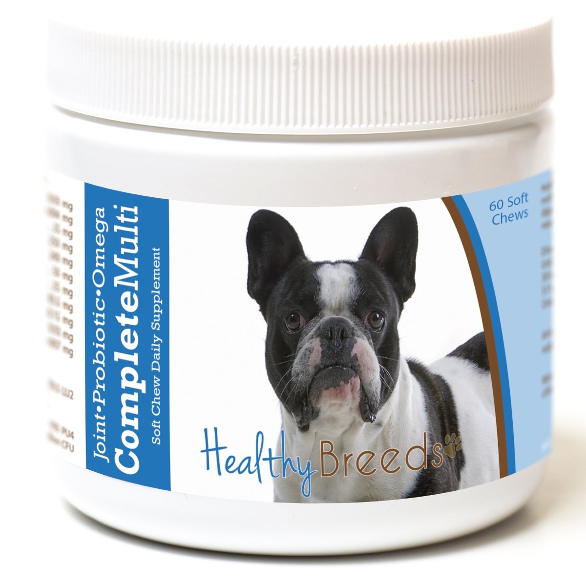 Picture of Healthy Breeds 192959008050 French Bulldog All in One Multivitamin Soft Chew - 60 Count