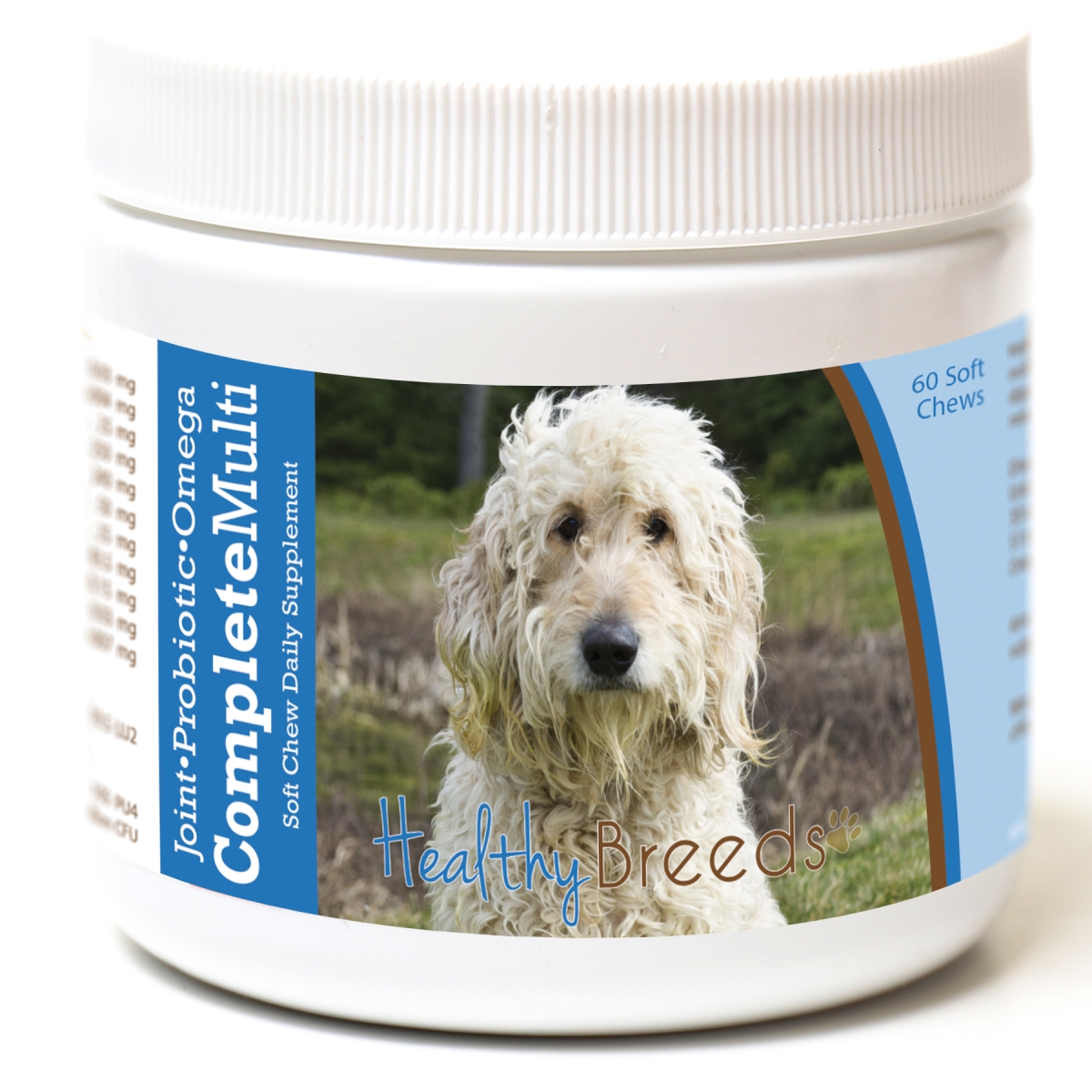 Picture of Healthy Breeds 192959008067 Goldendoodle All in One Multivitamin Soft Chew - 60 Count