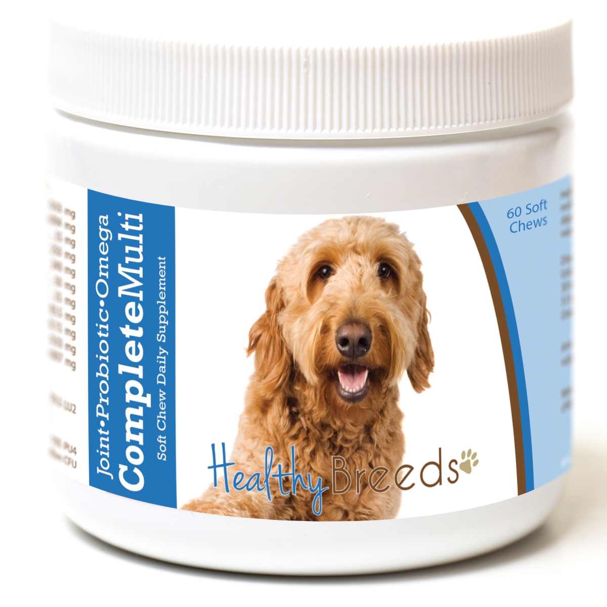 Picture of Healthy Breeds 192959008074 Goldendoodle All in One Multivitamin Soft Chew - 60 Count