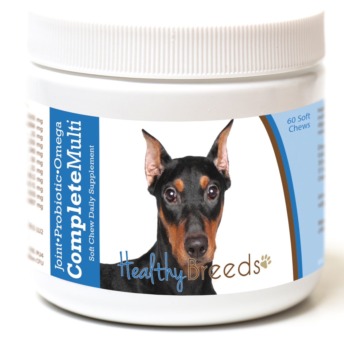 Picture of Healthy Breeds 192959008081 German Pinscher All in One Multivitamin Soft Chew - 60 Count