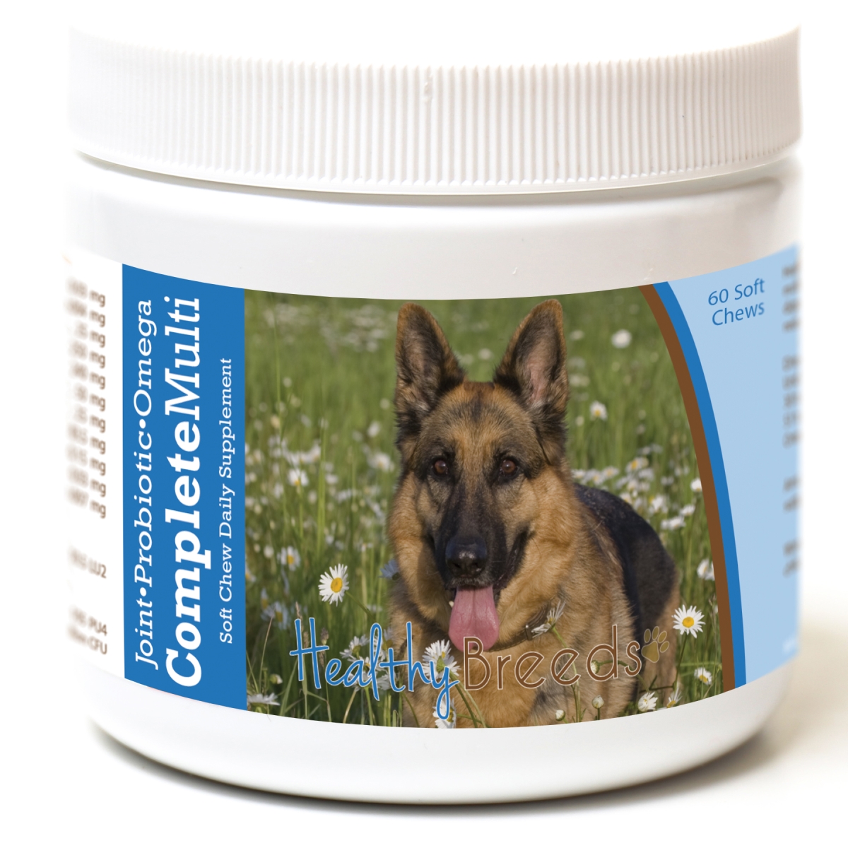 Picture of Healthy Breeds 192959008128 German Shepherd All in One Multivitamin Soft Chew - 60 Count