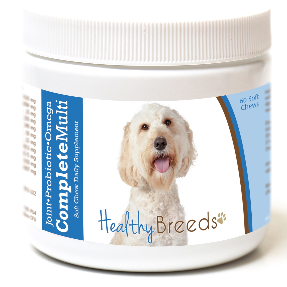 Picture of Healthy Breeds 192959008371 Labradoodle All in One Multivitamin Soft Chew - 60 Count