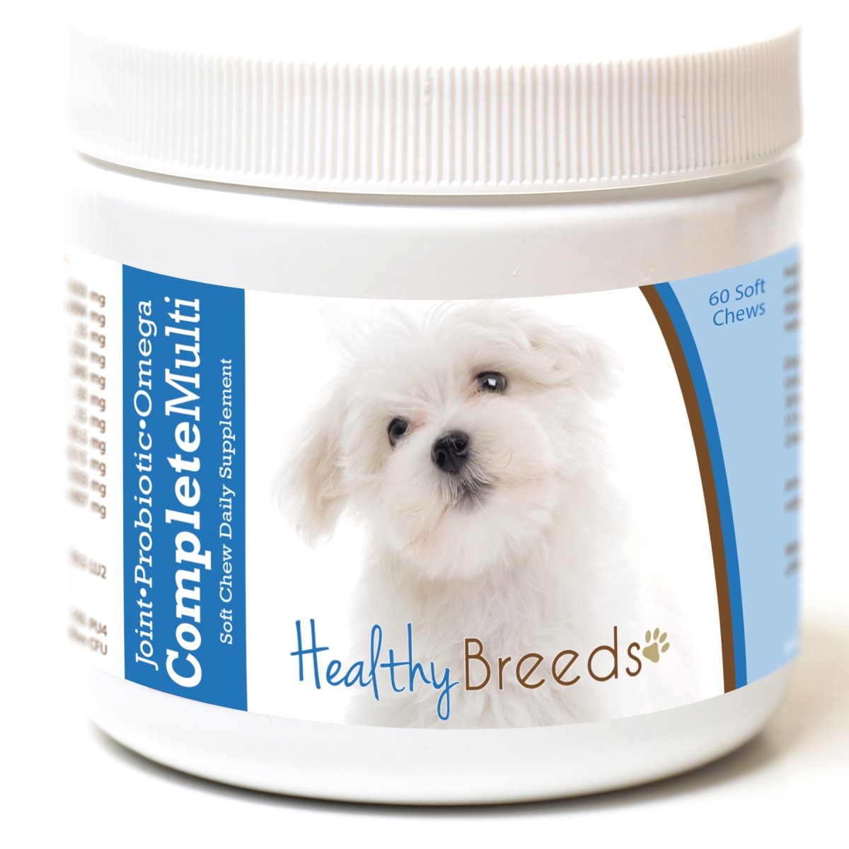 Picture of Healthy Breeds 192959008432 Maltese All in One Multivitamin Soft Chew - 60 Count