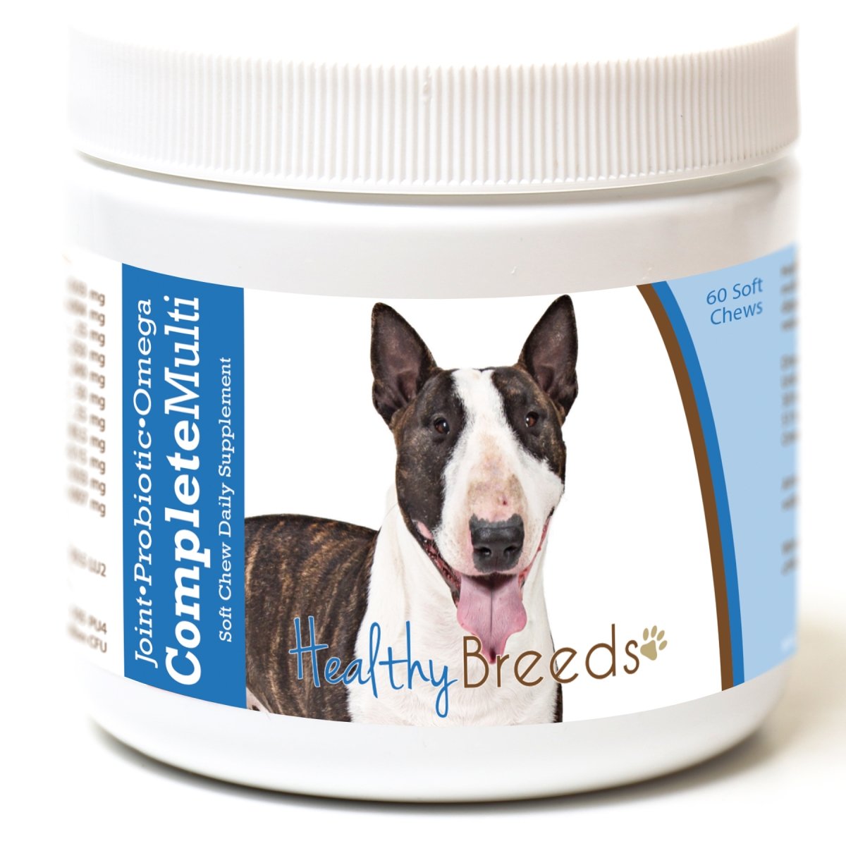 Picture of Healthy Breeds 192959008487 Miniature Bull Terrier All in One Multivitamin Soft Chew - 60 Count